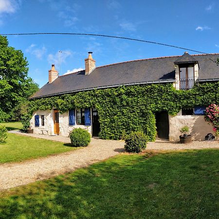 Traditional Longere Farmhouse At La Fortinerie Mouliherne Kültér fotó